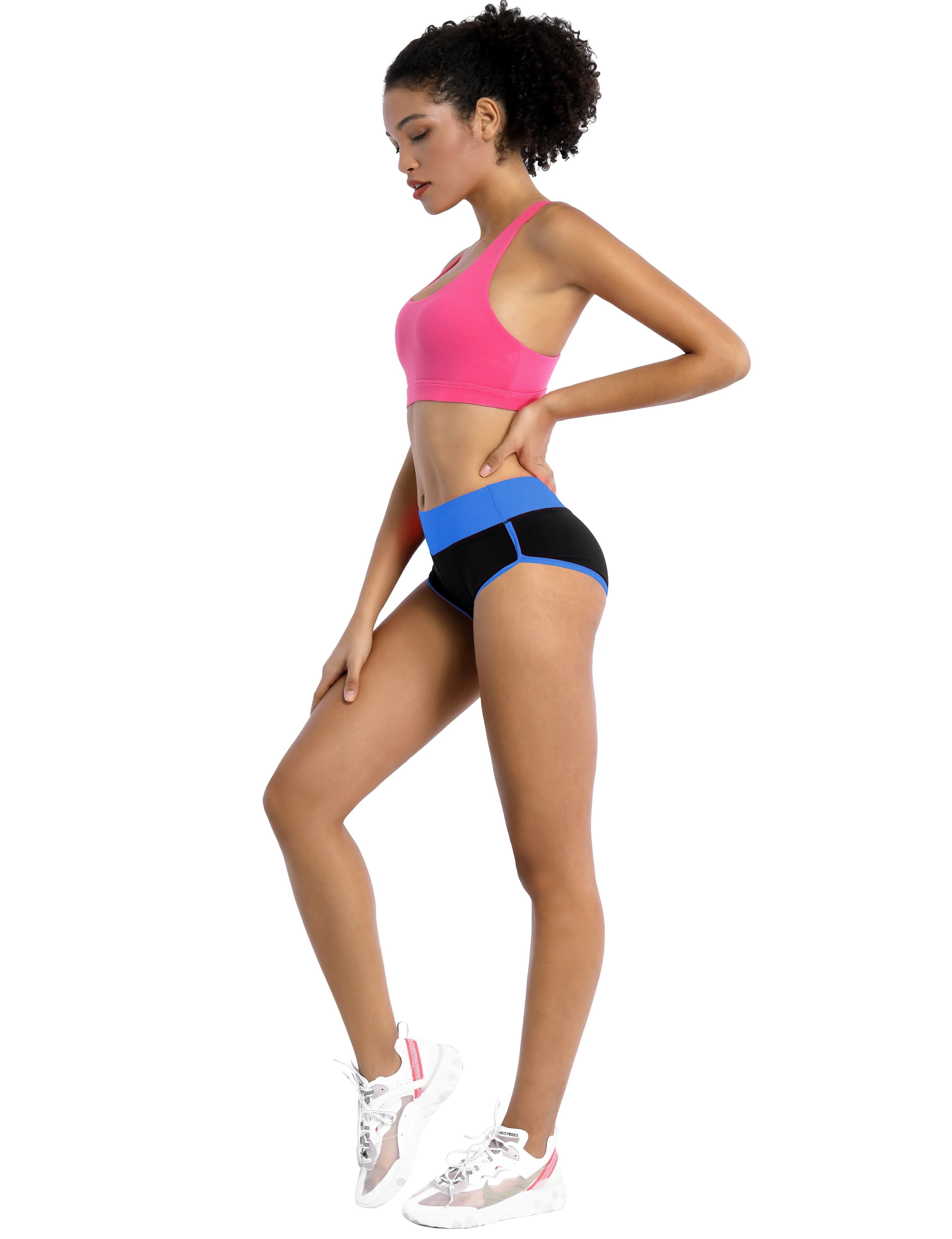 030 Sexy Booty Jogging Shorts blue_black_Jogging
