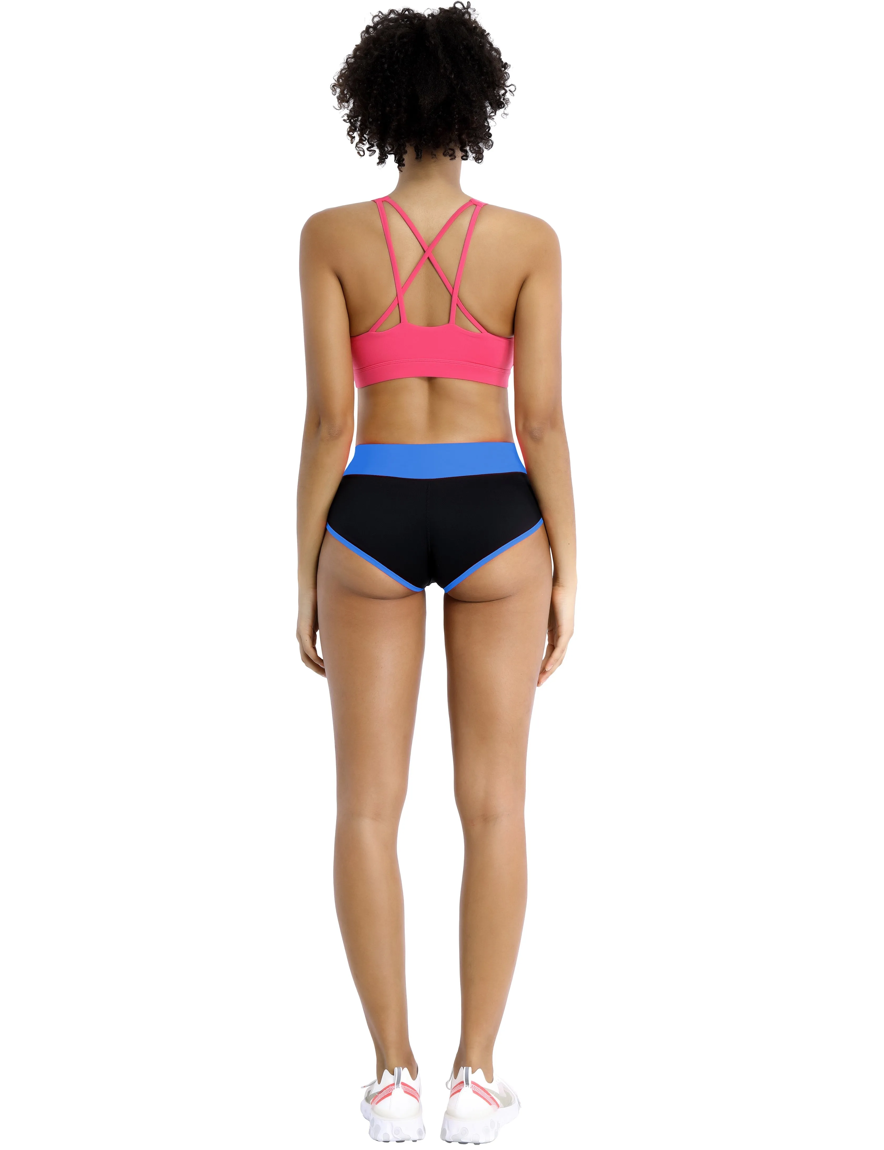 030 Sexy Booty Jogging Shorts blue_black_Jogging