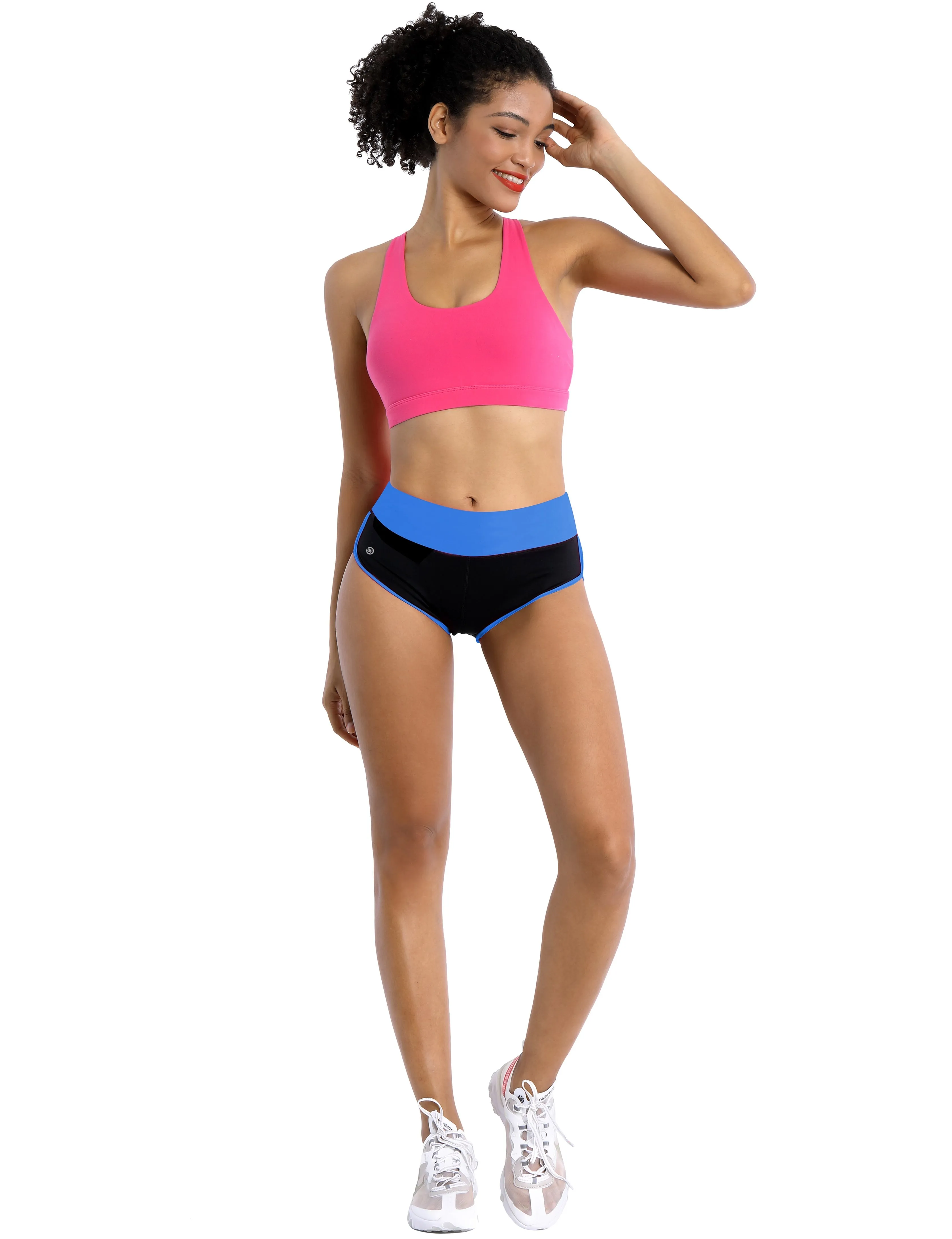 030 Sexy Booty Jogging Shorts blue_black_Jogging