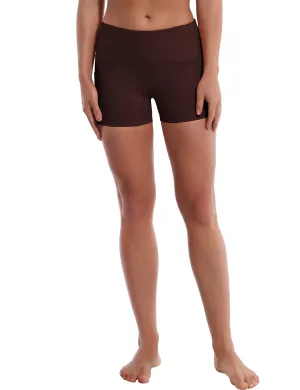2.5" Side Pockets Pilates Shorts mahoganymaroon_Pilates