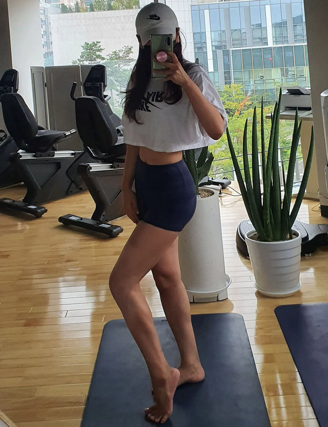 2.5" Side Pockets yogastudio Shorts darknavy ins_yogastudio
