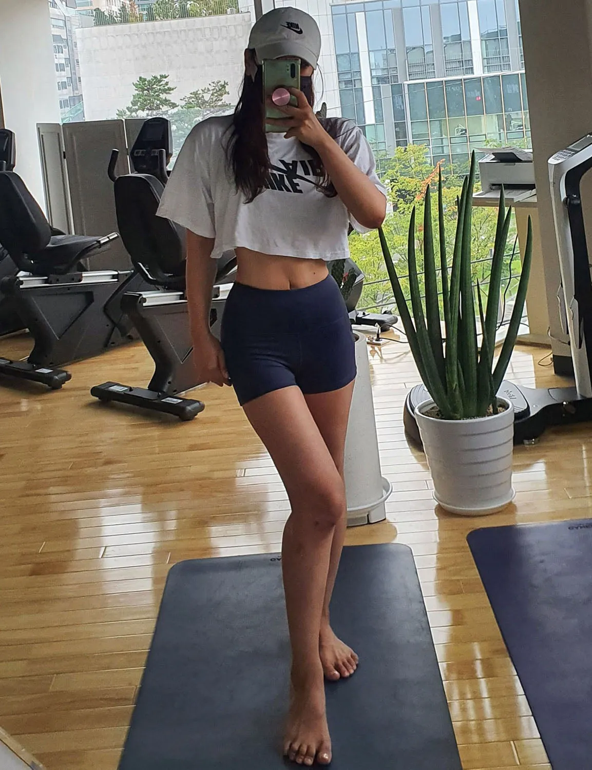 2.5" Side Pockets yogastudio Shorts darknavy ins_yogastudio