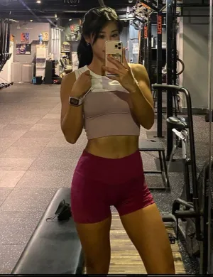 2.5" Side Pockets yogastudio Shorts grapevine ins_yogastudio