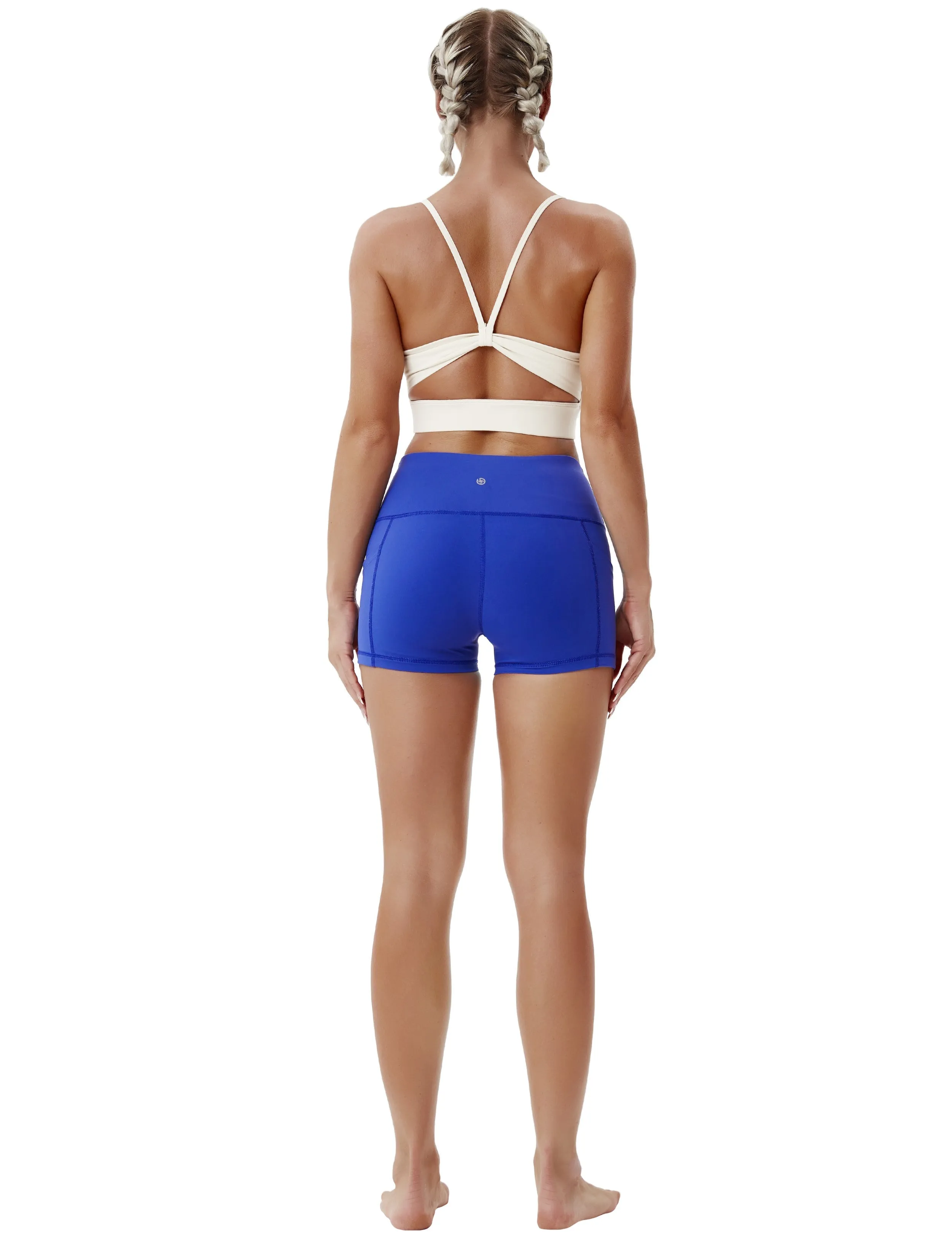 2.5" Side Pockets yogastudio Shorts navy_yogastudio