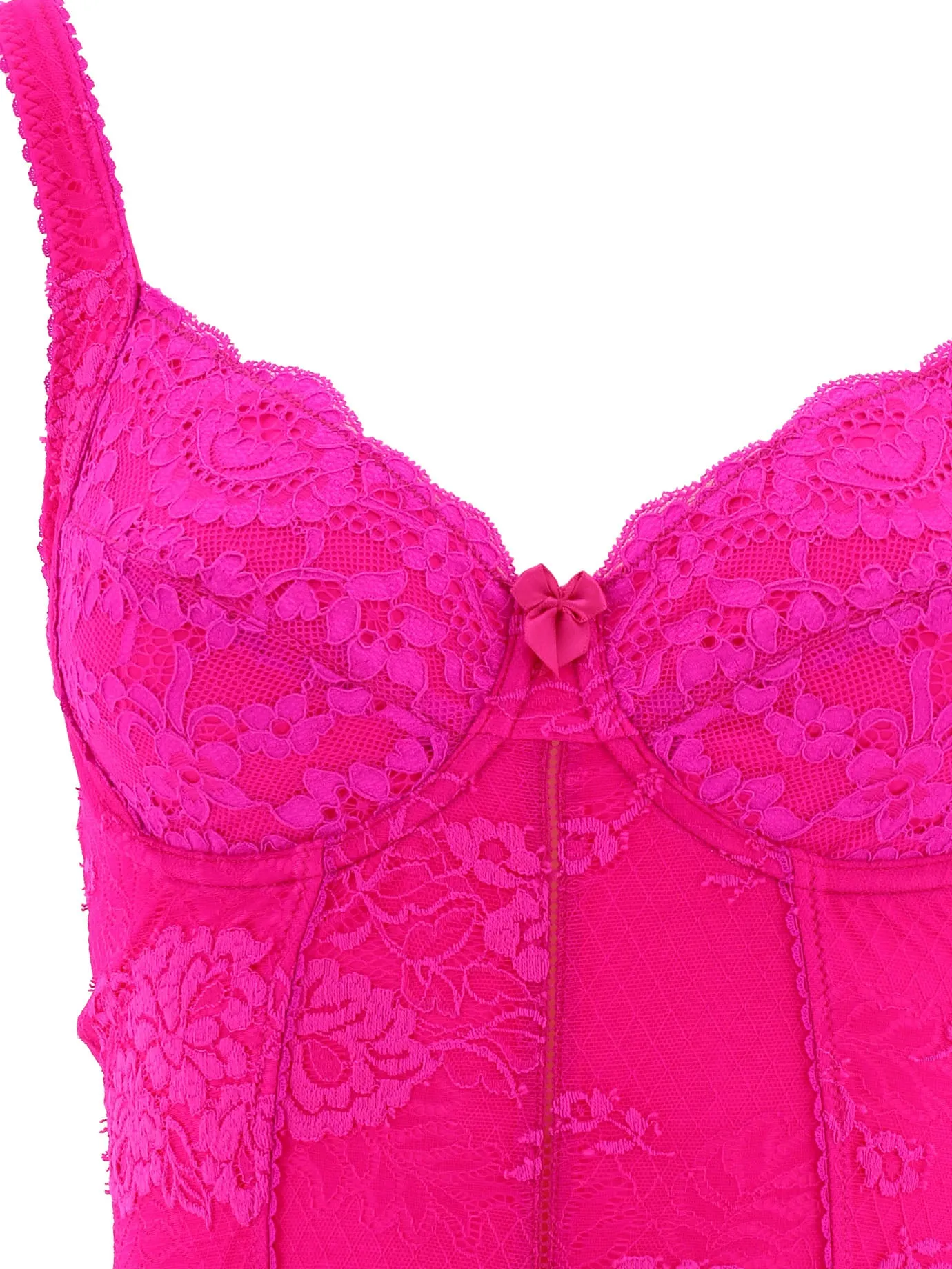 Balenciaga Floral Jacquard Lingerie Dress