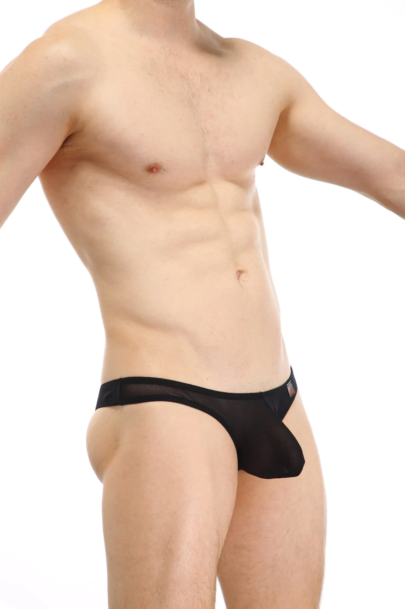 Bikini Capri Net Black