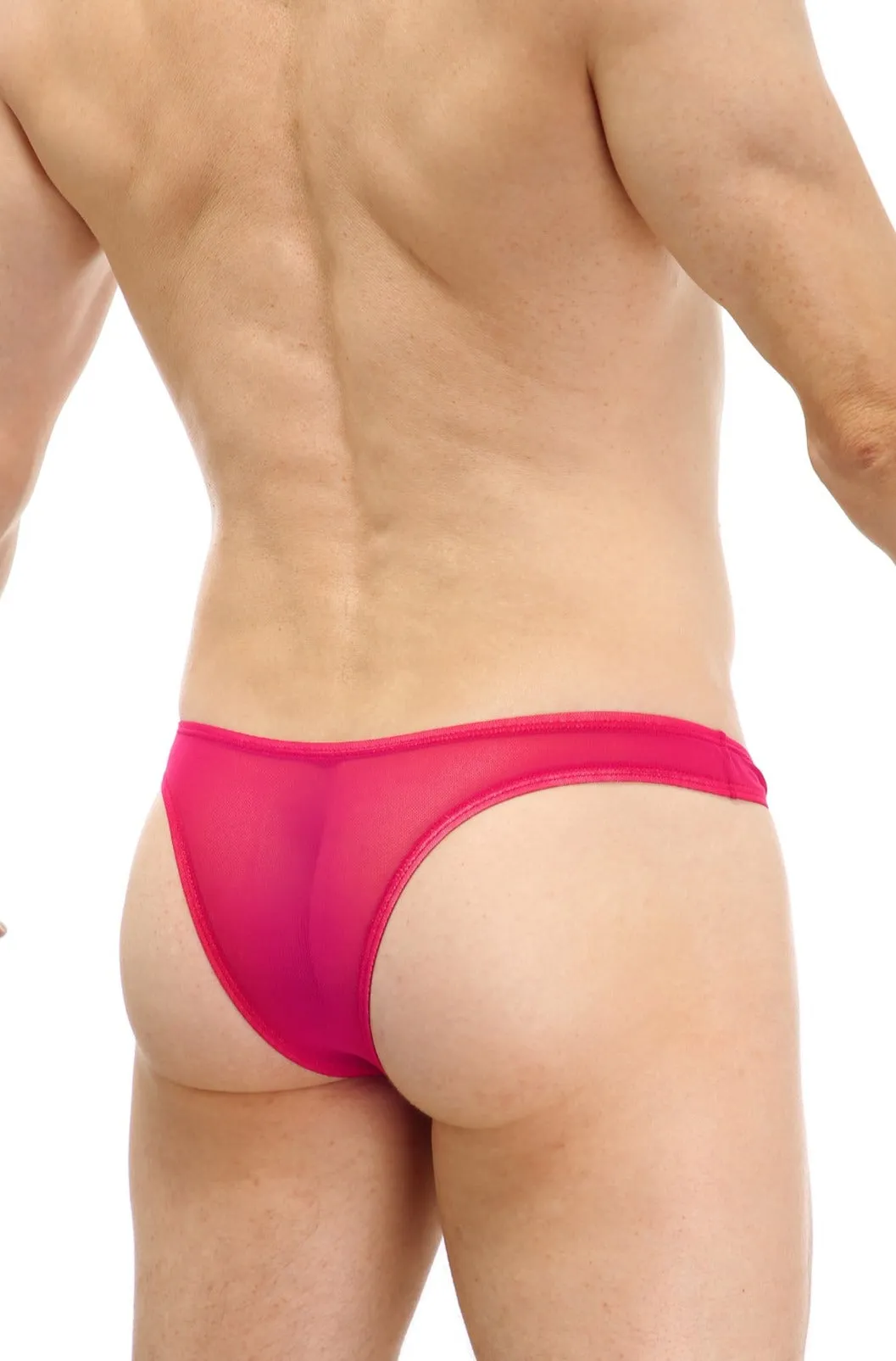 Bikini Capri Net Fuchsia