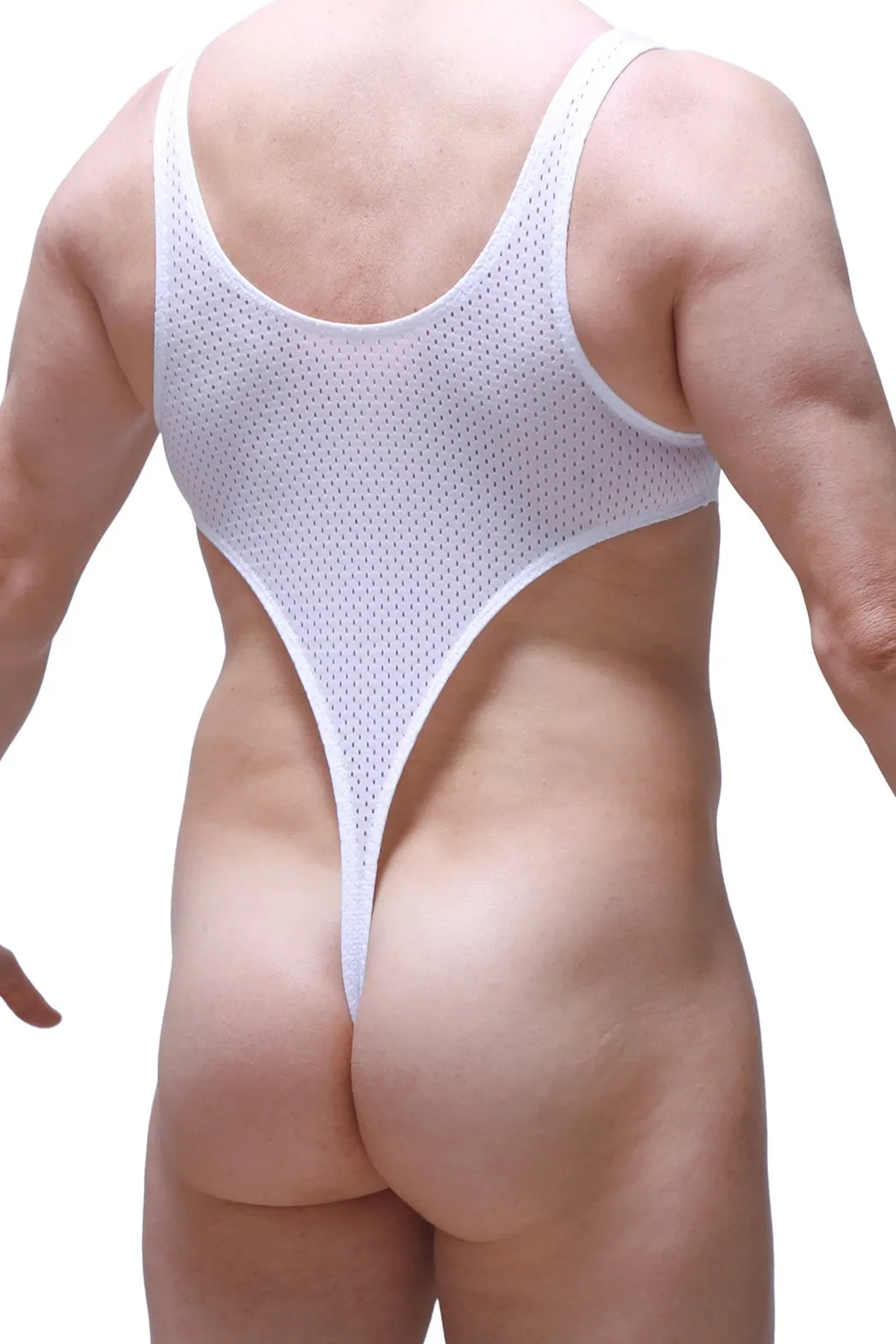 Bodythong Carbay Bee White