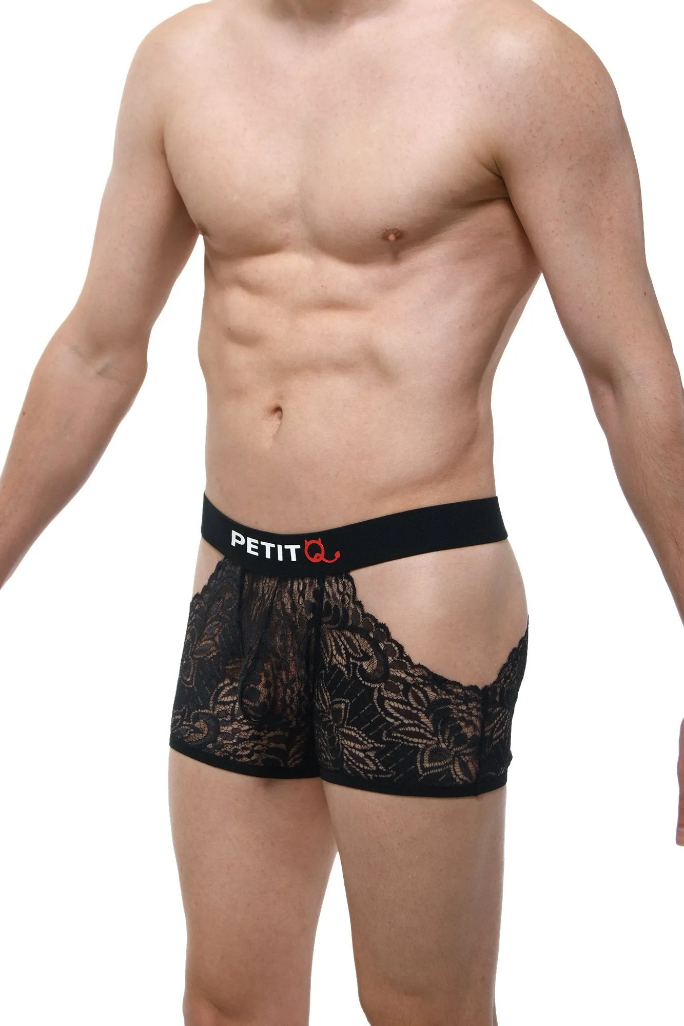 Boxer Dentelle Trévoux Black