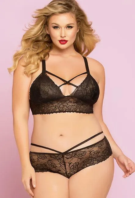Bringing Sexy Back Bra & Panty Set Plus Size