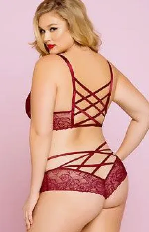 Bringing Sexy Back Bra & Panty Set Plus Size