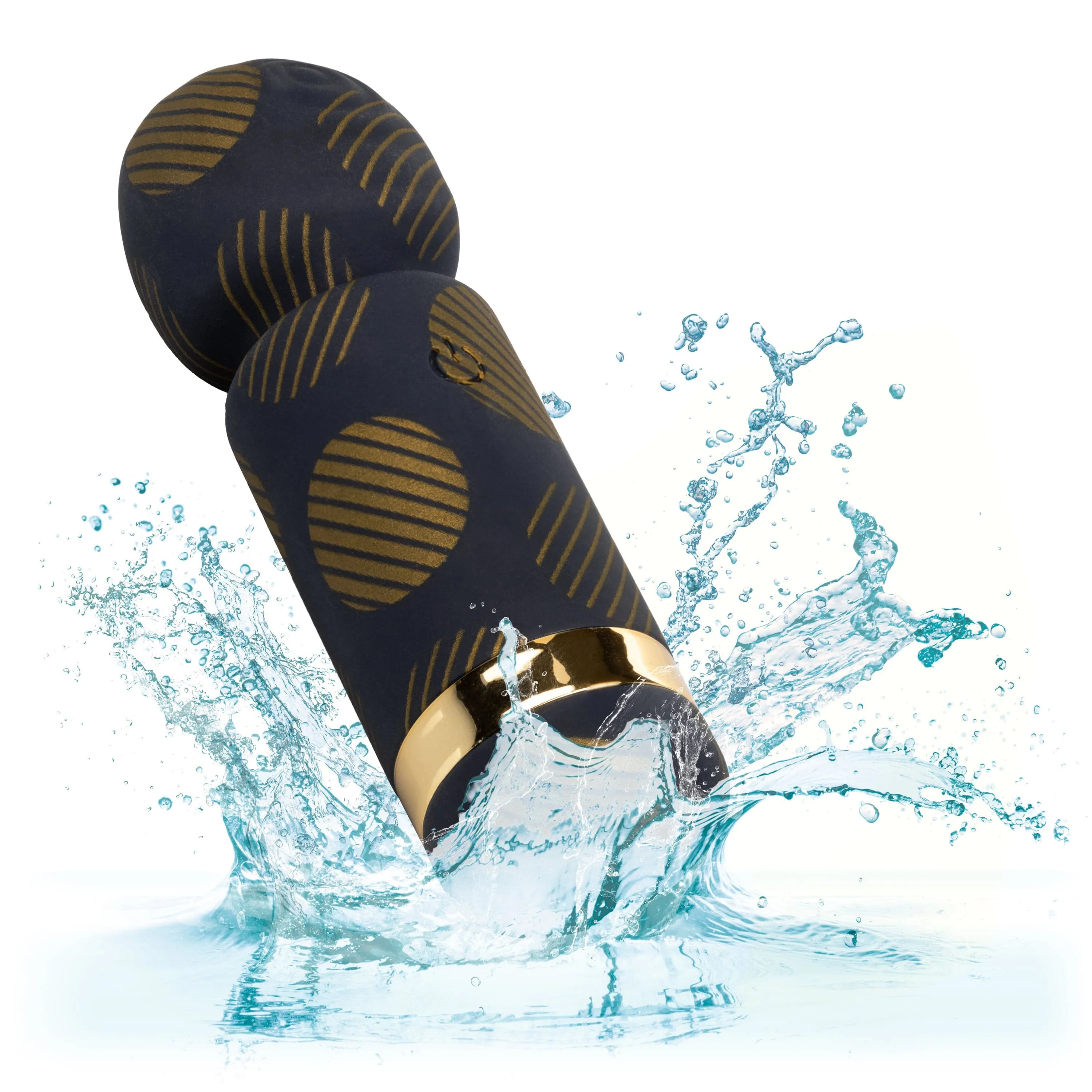 California Exotics - Naughty Bits Lit Clit Teenie Weenie Mini Wand Massager (Black)