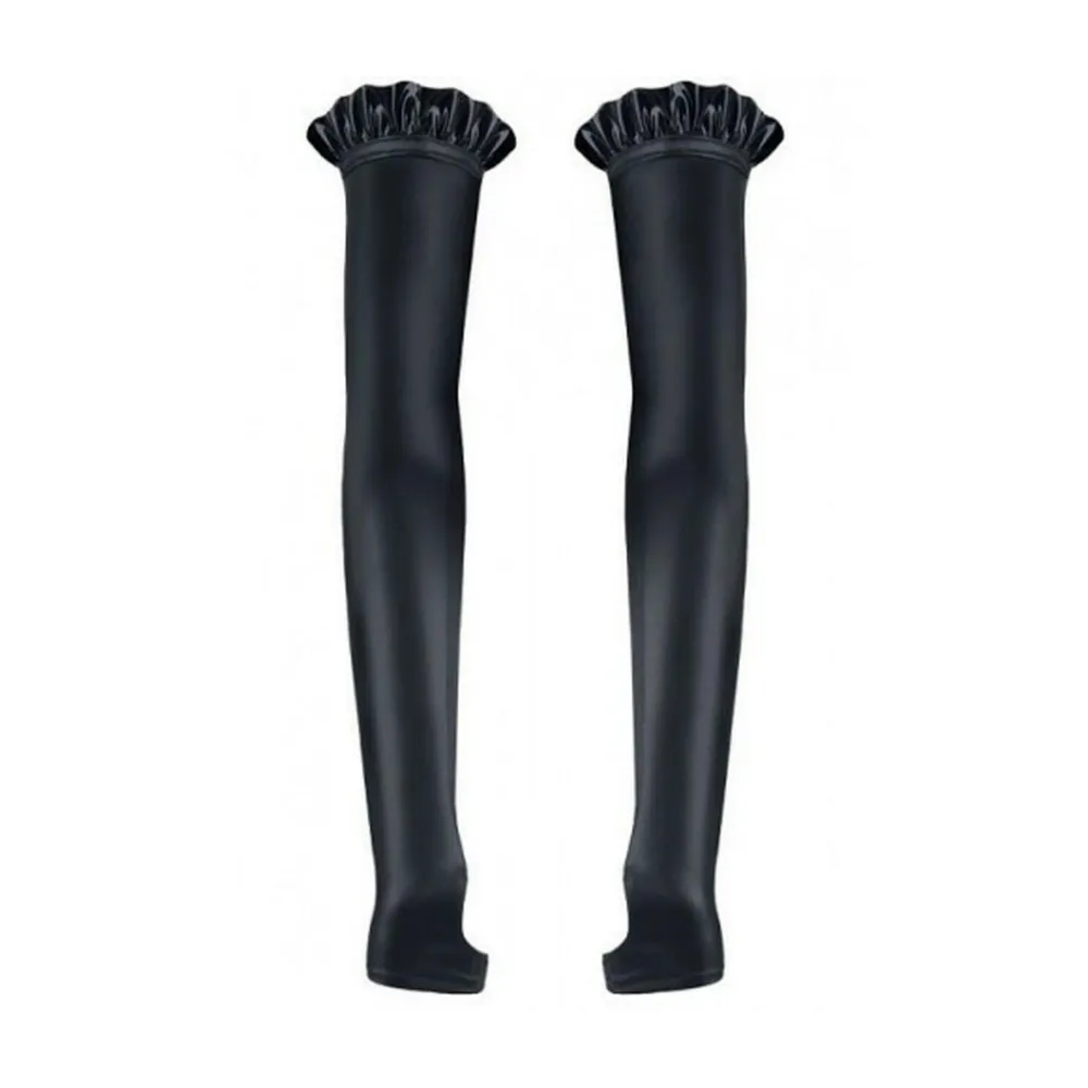 Demoniq Gertrude Shiny Long Gloves