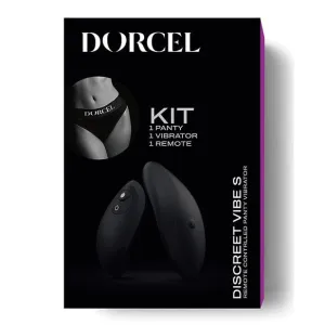 Dorcel - Discreet Warming Panty Vibrator with Panty Small (Black)
