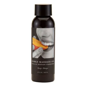 Edible Massage Oil 2 Fl Oz. - Mango