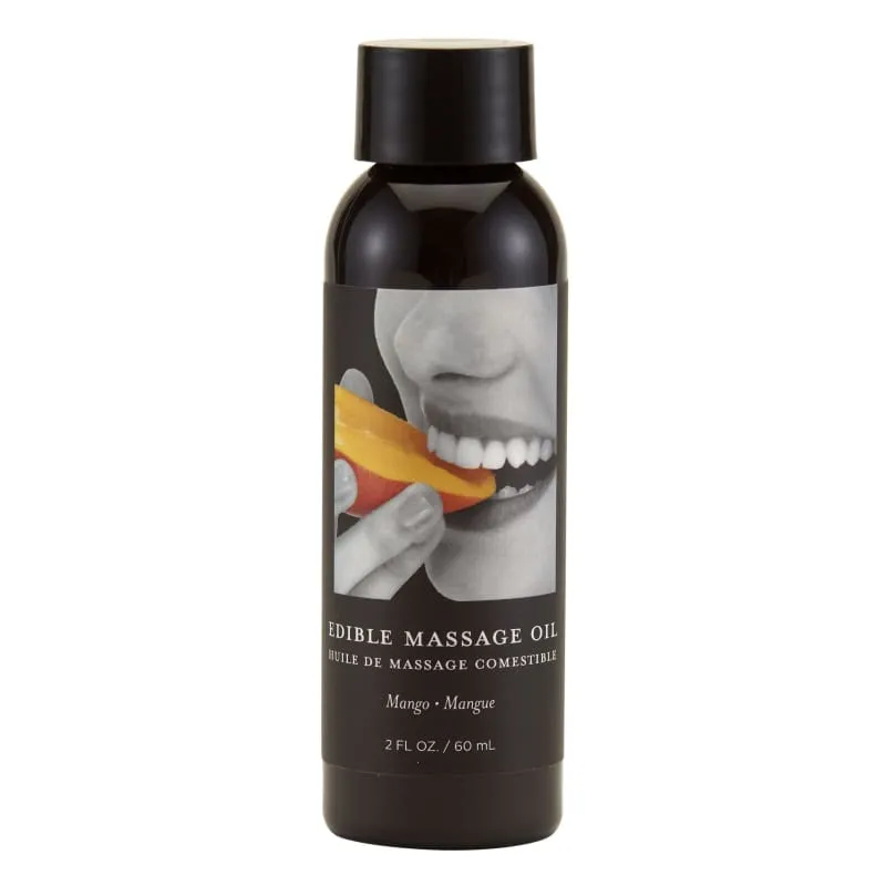 Edible Massage Oil 2 Fl Oz. - Mango