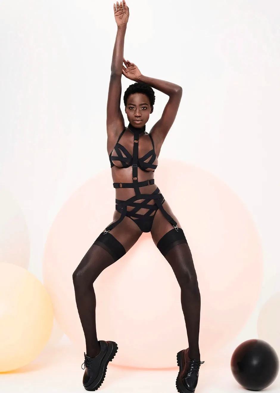 Emilia (Black) Open Brief
