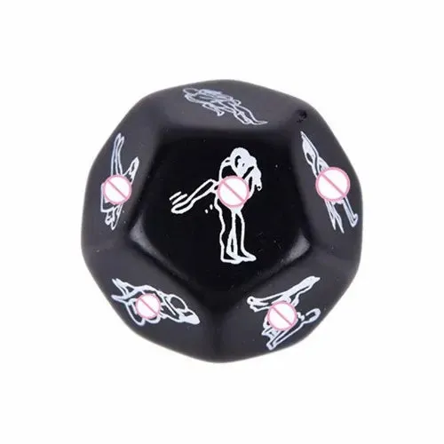 Fun 12 Side Sex Position Dice Bachelor Party Adult Couple Lover Novelty Gift