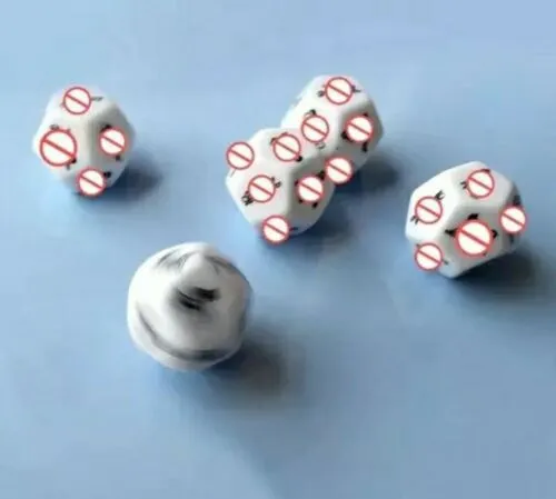 Fun 12 Side Sex Position Dice Bachelor Party Adult Couple Lover Novelty Gift