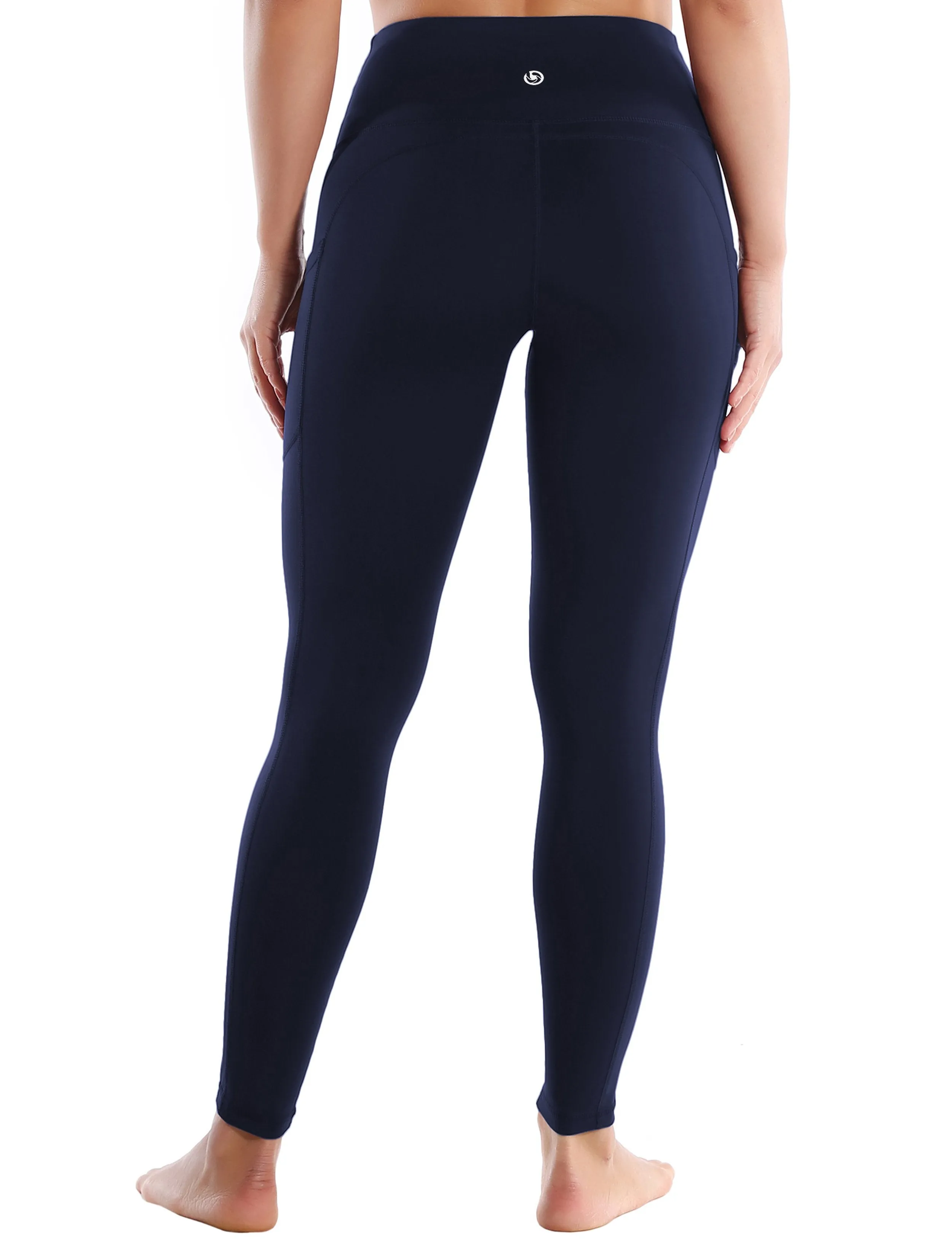 Hip Line Side Pockets Gym Pants darknavy ins_Gym