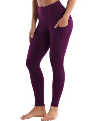 Hip Line Side Pockets Pilates Pants grapevine_Pilates