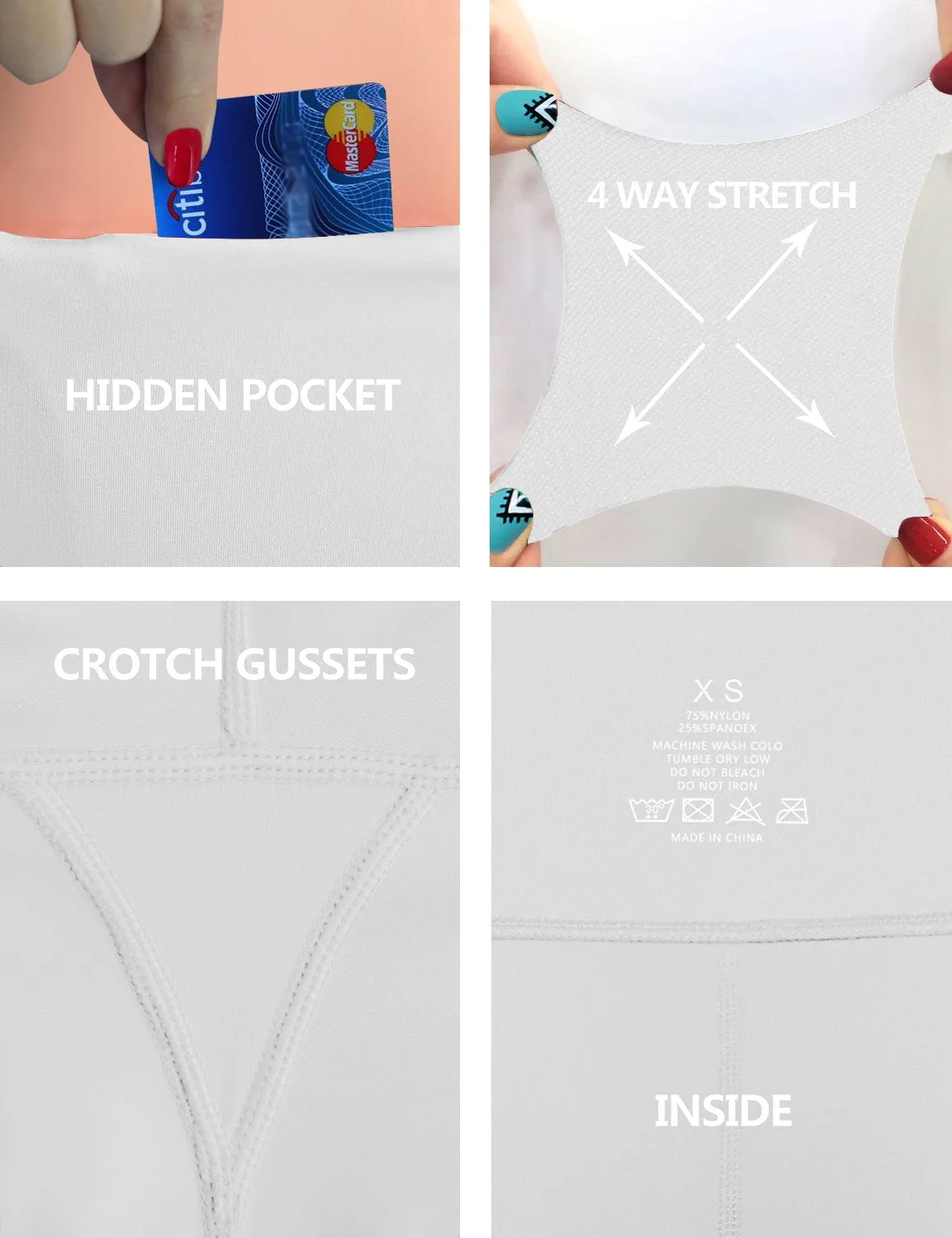 Hip Line Side Pockets Pilates Pants lightgray ins_Pilates