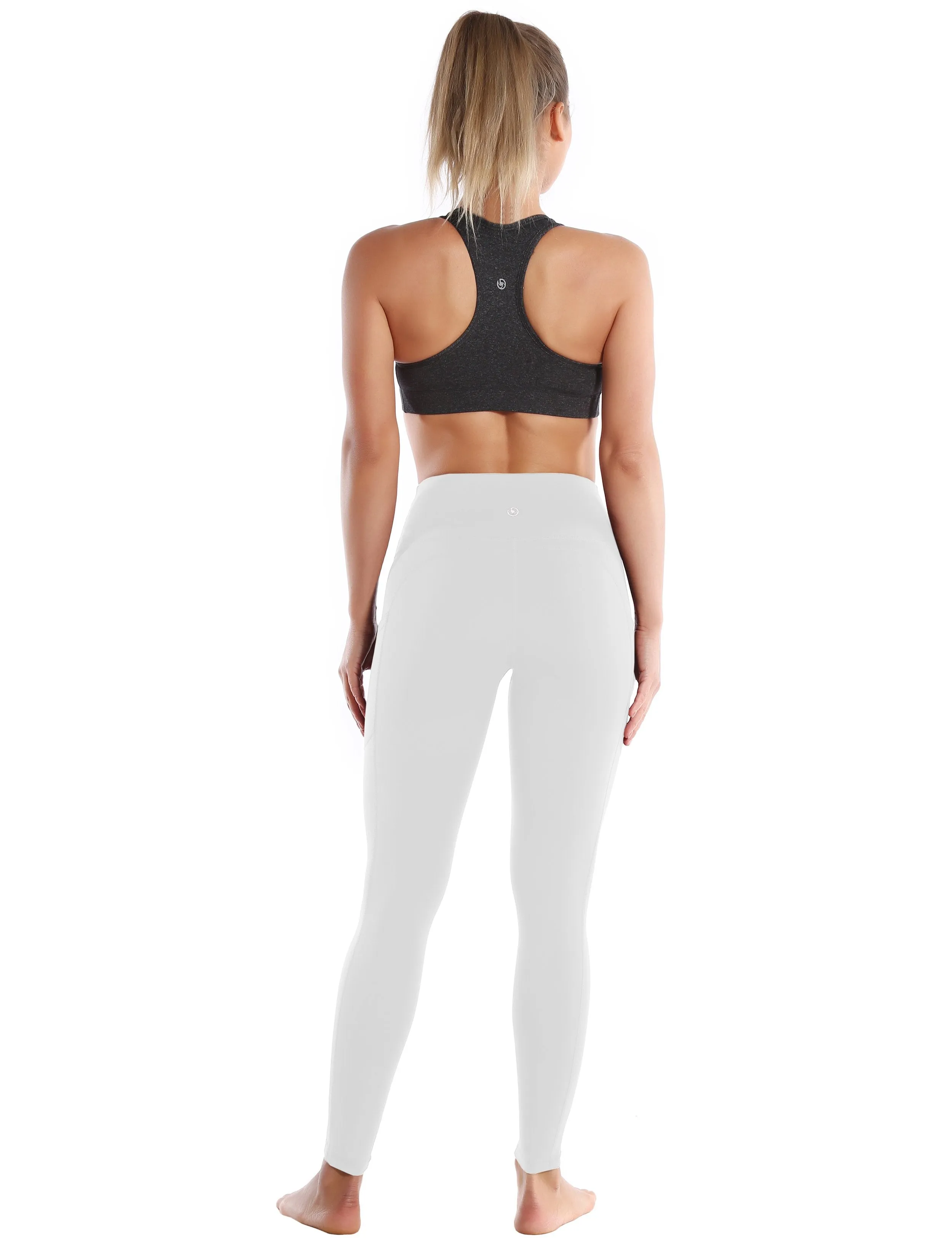 Hip Line Side Pockets Pilates Pants lightgray ins_Pilates