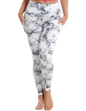 Hip Line Side Pockets Tall Size Pants arabescato_Tall Size