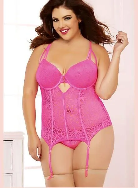 Ms Goody-Goody Super Sexy Corset Plus Size
