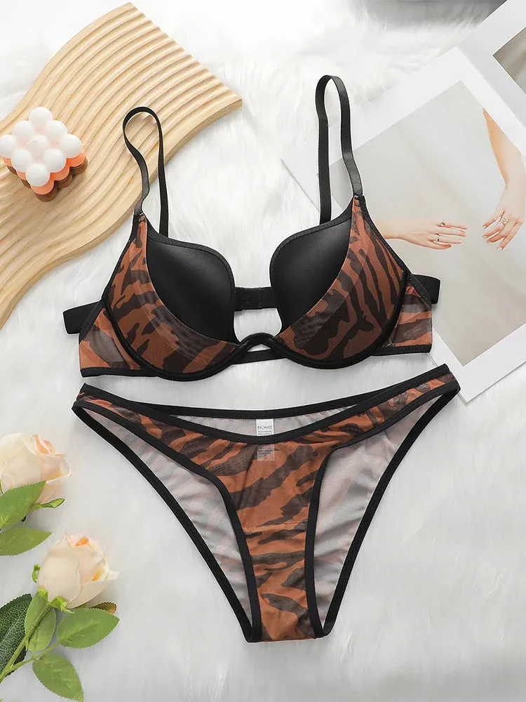#PB Lingerie Underwire Push Up Set