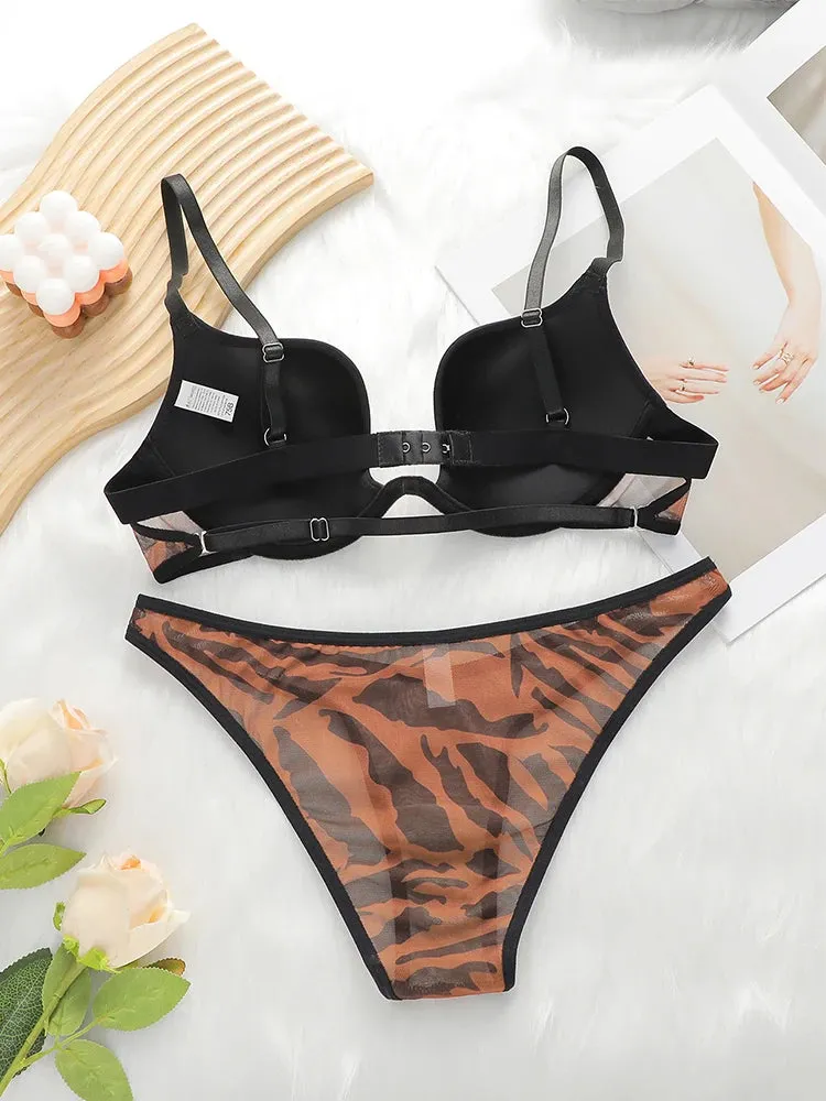 #PB Lingerie Underwire Push Up Set