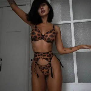 #PB Toucheart 6-piece Push-Up Bra and Stockings Set