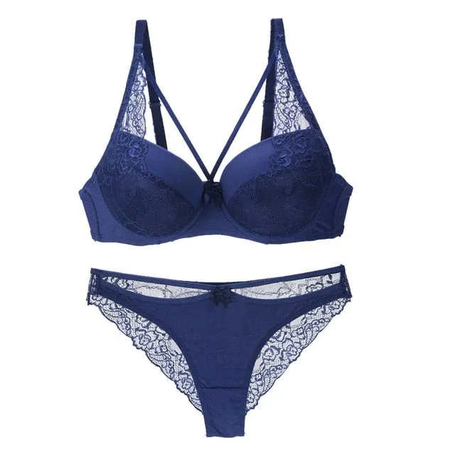 Seamless set push up plus size