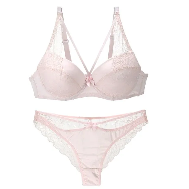 Seamless set push up plus size