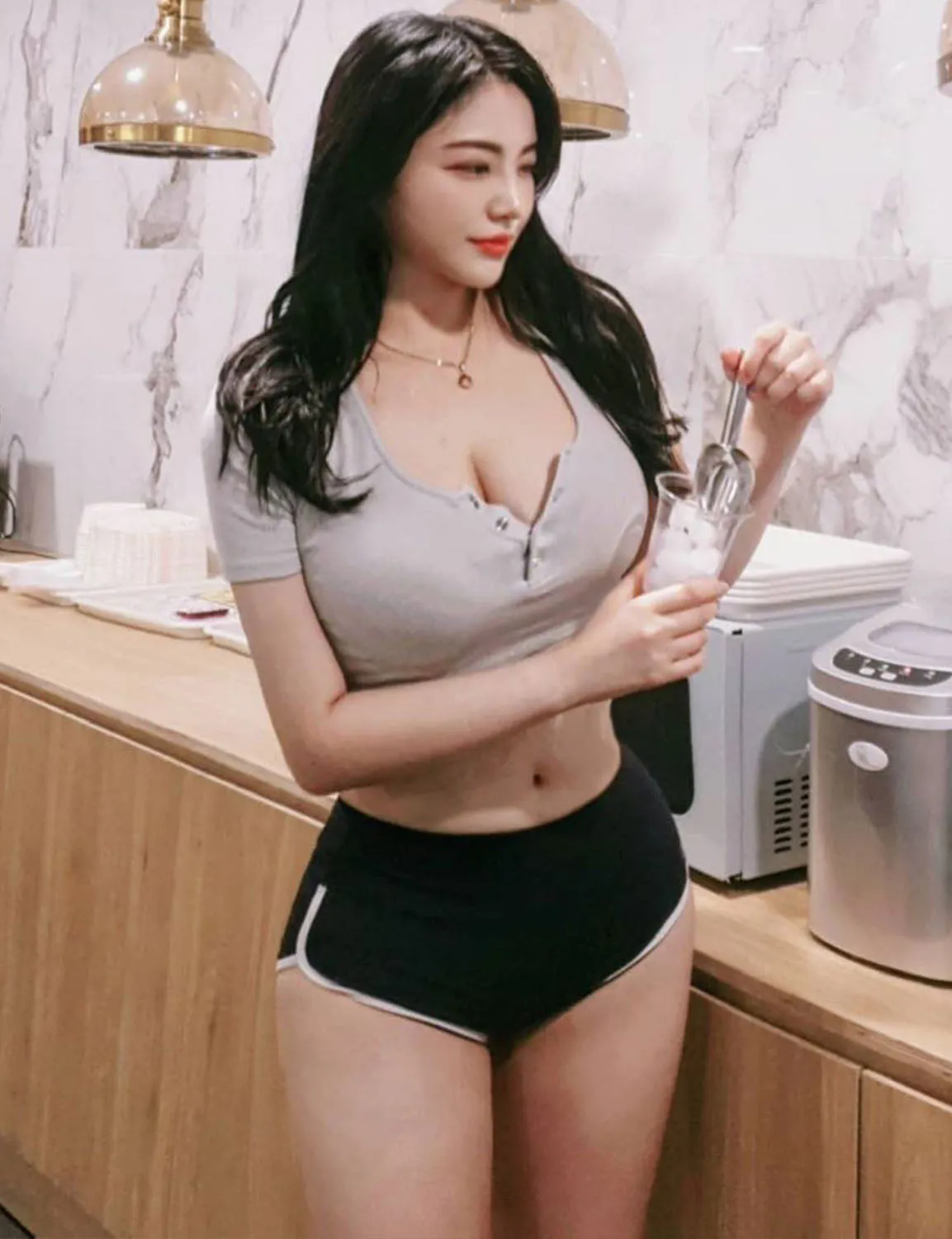 Sexy Booty Biking Shorts black ins_Biking