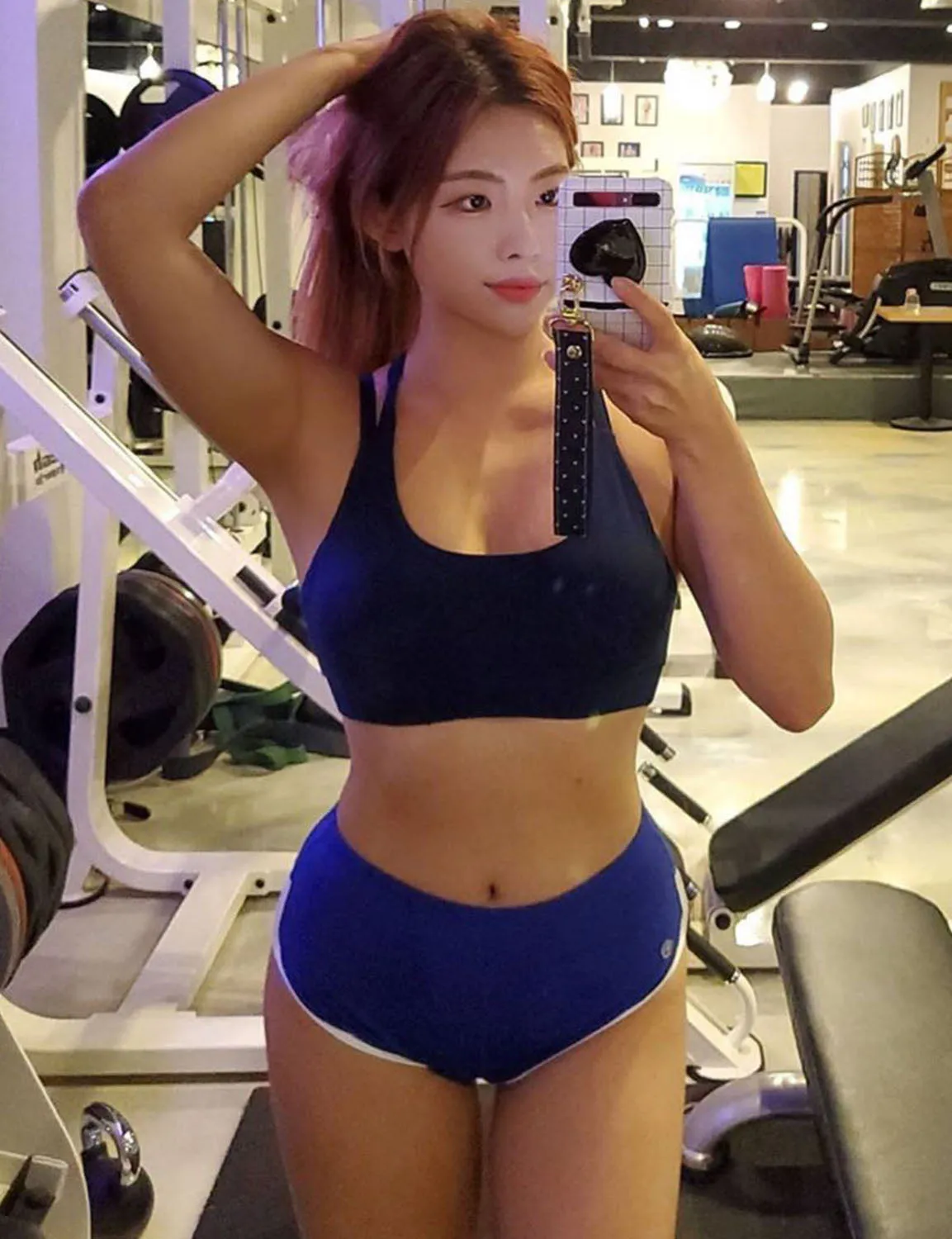 Sexy Booty Biking Shorts navy ins_Biking