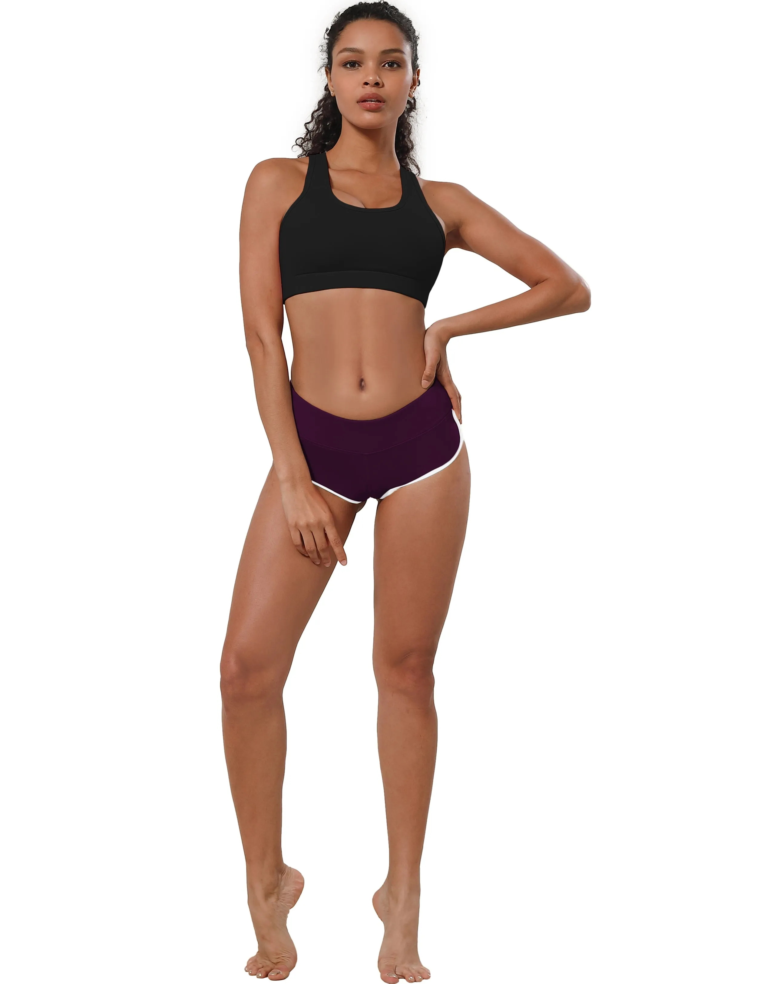 Sexy Booty Biking Shorts plum_Biking