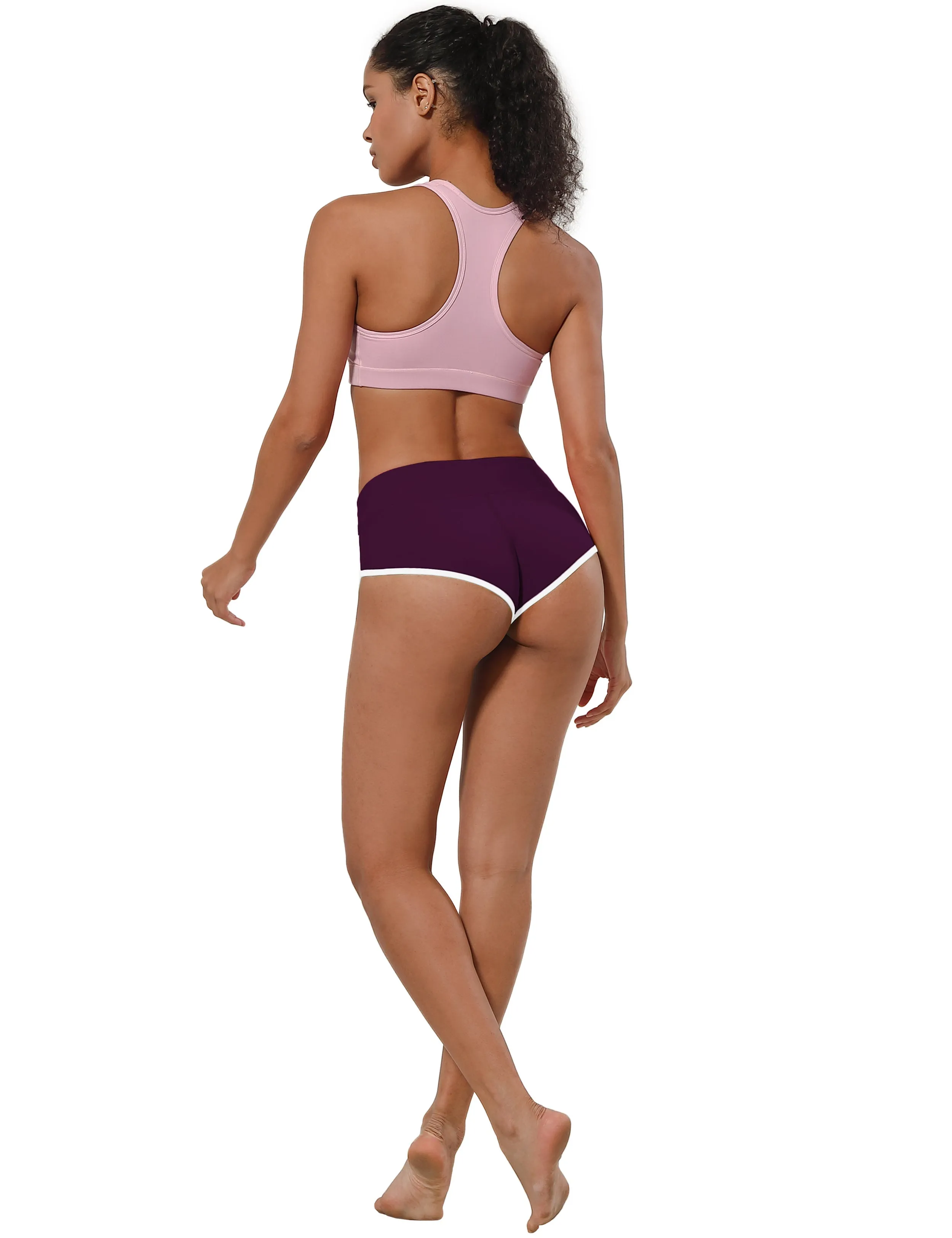 Sexy Booty Biking Shorts plum_Biking