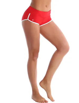 Sexy Booty Pilates Shorts scarlet_Pilates