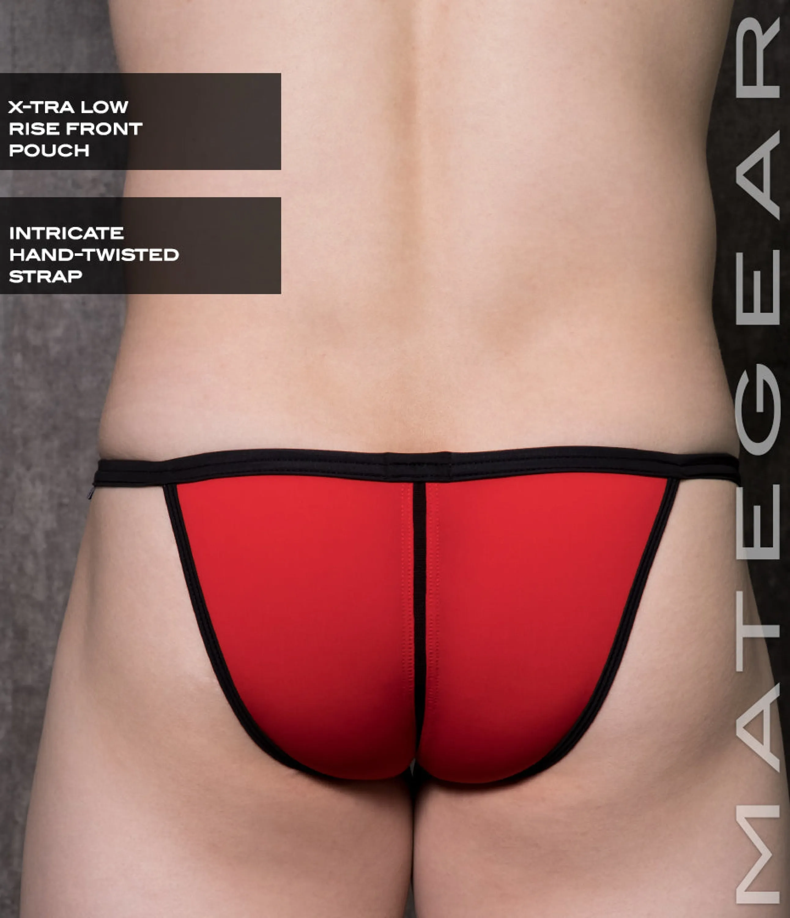 Sexy Mens Swimwear Xpression Mini Swim Bikini - Rim Mi (Xtra Low Front)