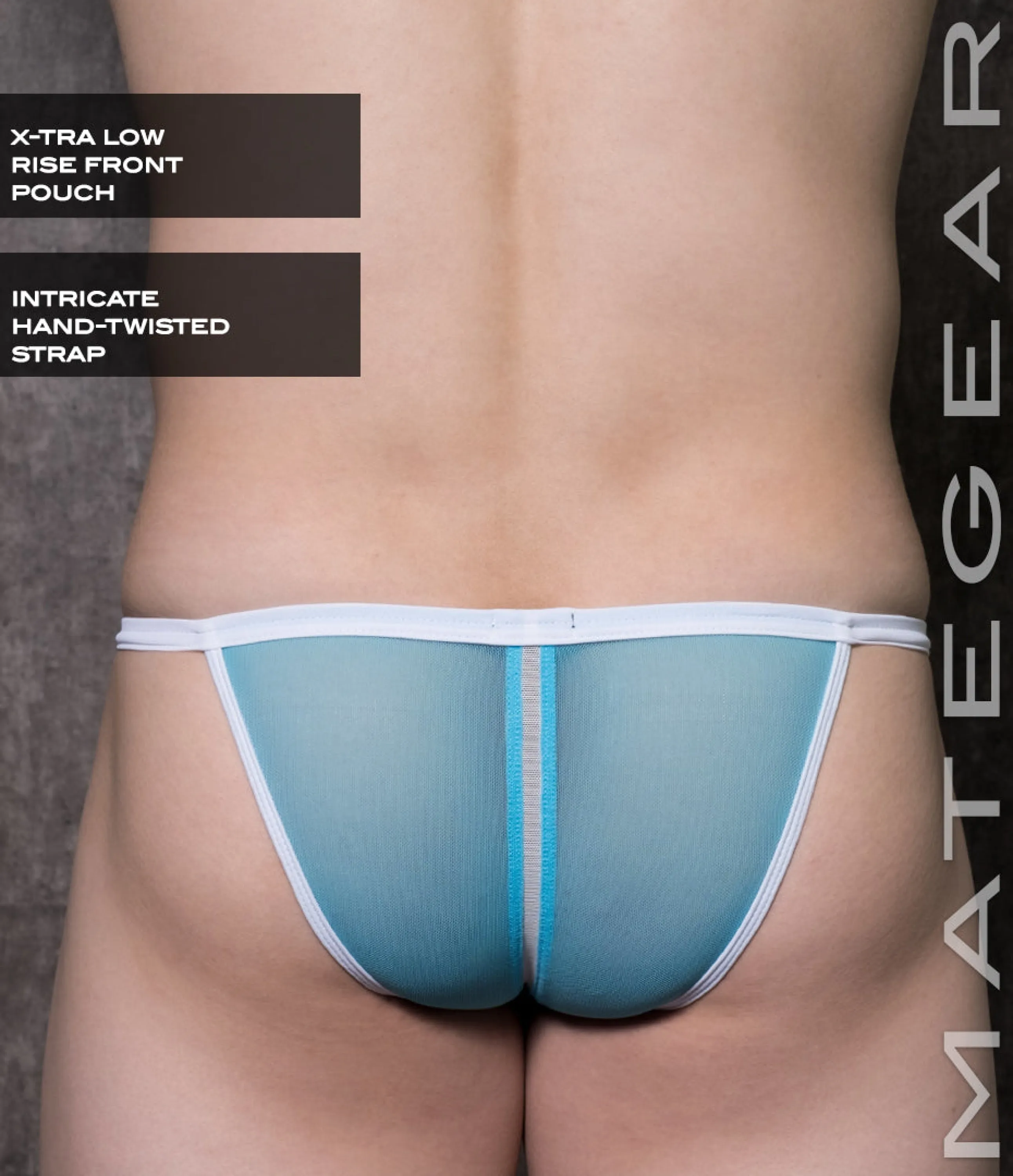 Sexy Mens Swimwear Xpression Mini Swim Bikini - Rim Mi (Xtra Low Front)