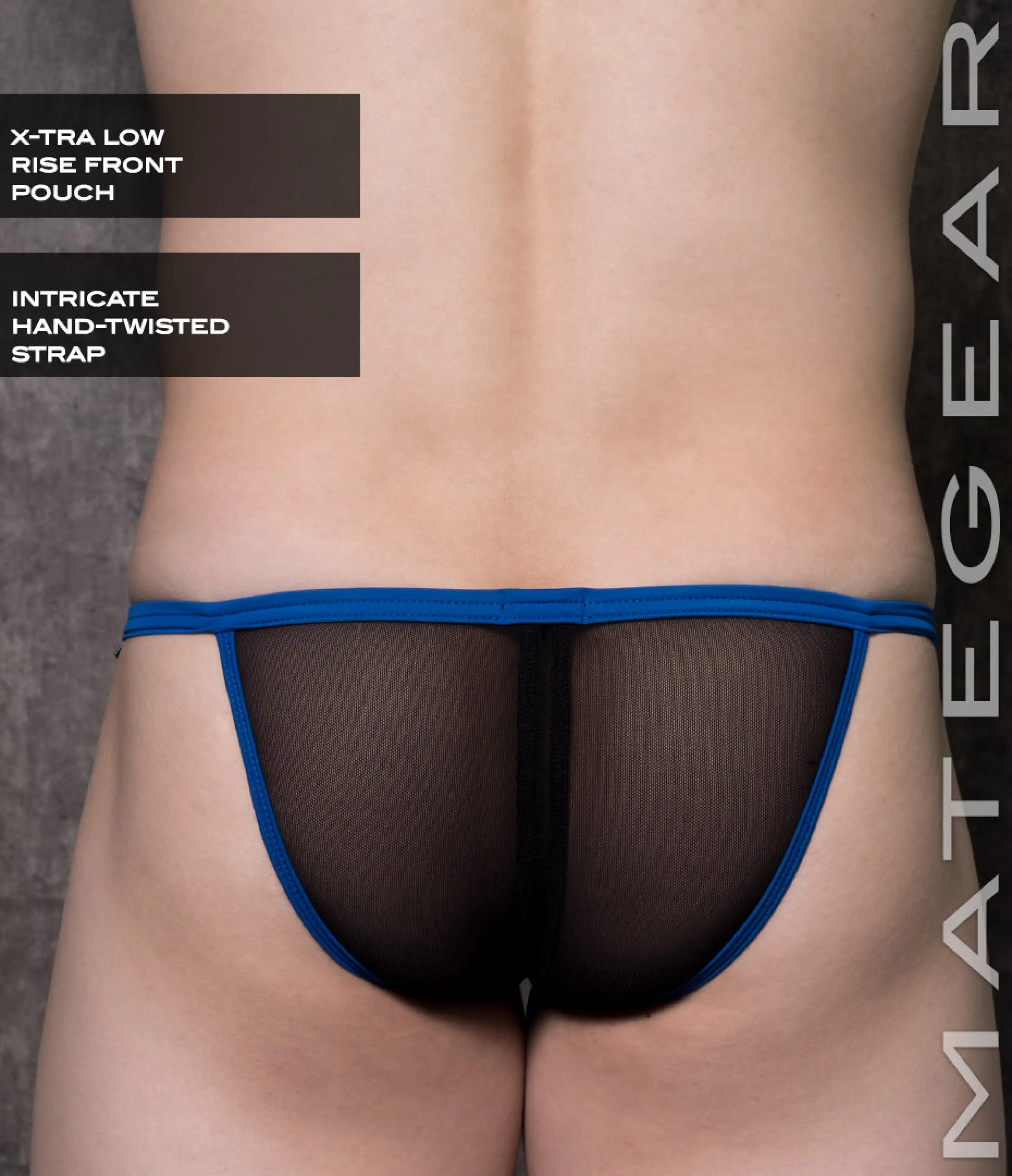 Sexy Mens Swimwear Xpression Mini Swim Bikini - Rim Mi (Xtra Low Front)