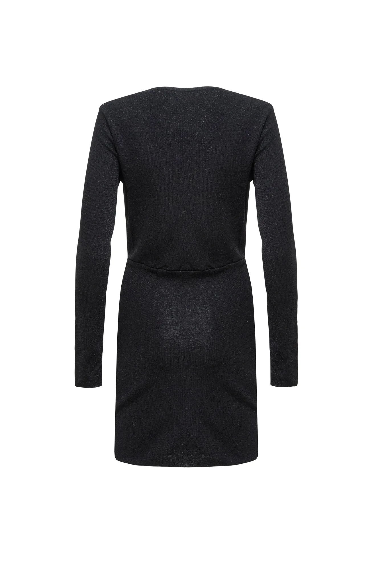 SPACE DRESS BLACK LUREX