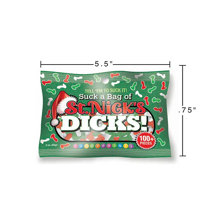 Suck a Bag of St. Nick's Dicks Candy