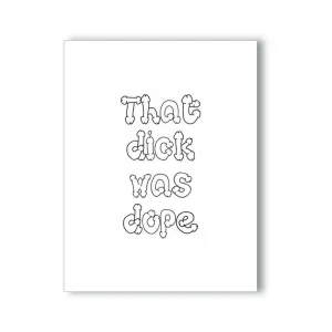 That Dick Was Dope Naughty Kard