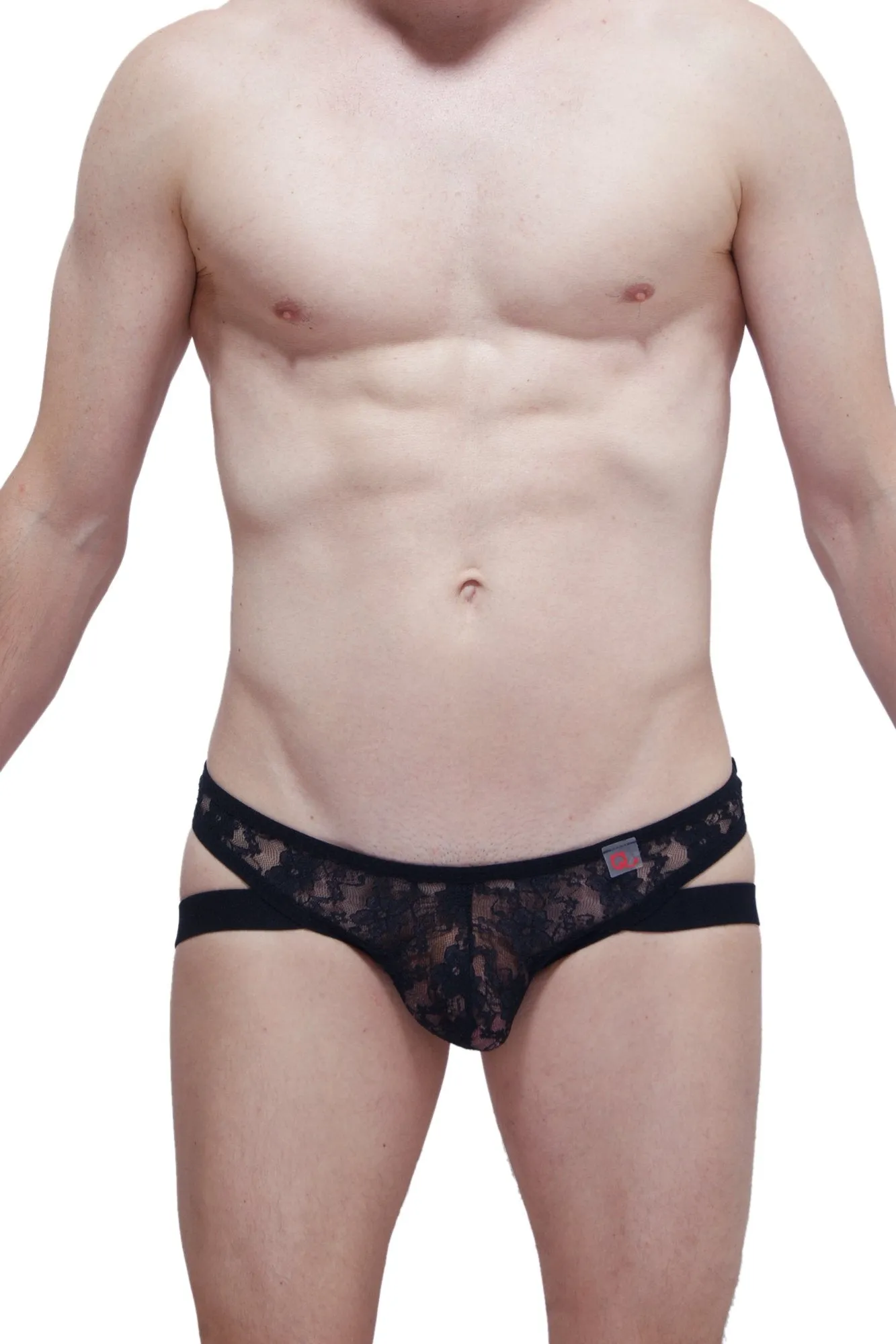 Thong Jockstrap Lace Black